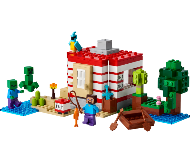 LEGO Minecraft 21275 Dom tnt w dżungli - 1331611 - zdjęcie 5